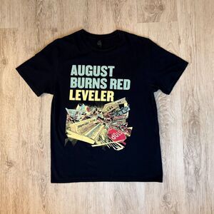August Burns Red Leveler Tour Shirt Fall 2021 Black XL Metalcore Band Tee